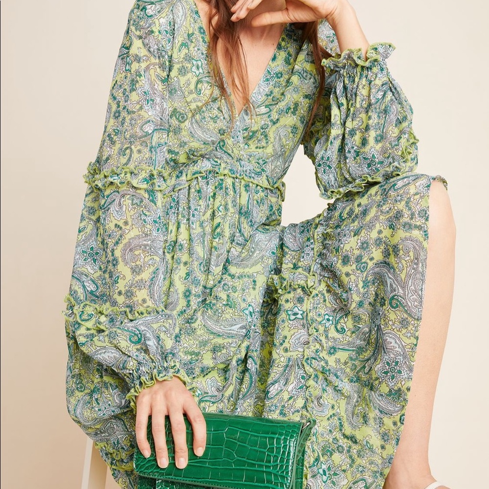 Anthropologie — Ranna Gill — Magdalena Ruffle Maxi